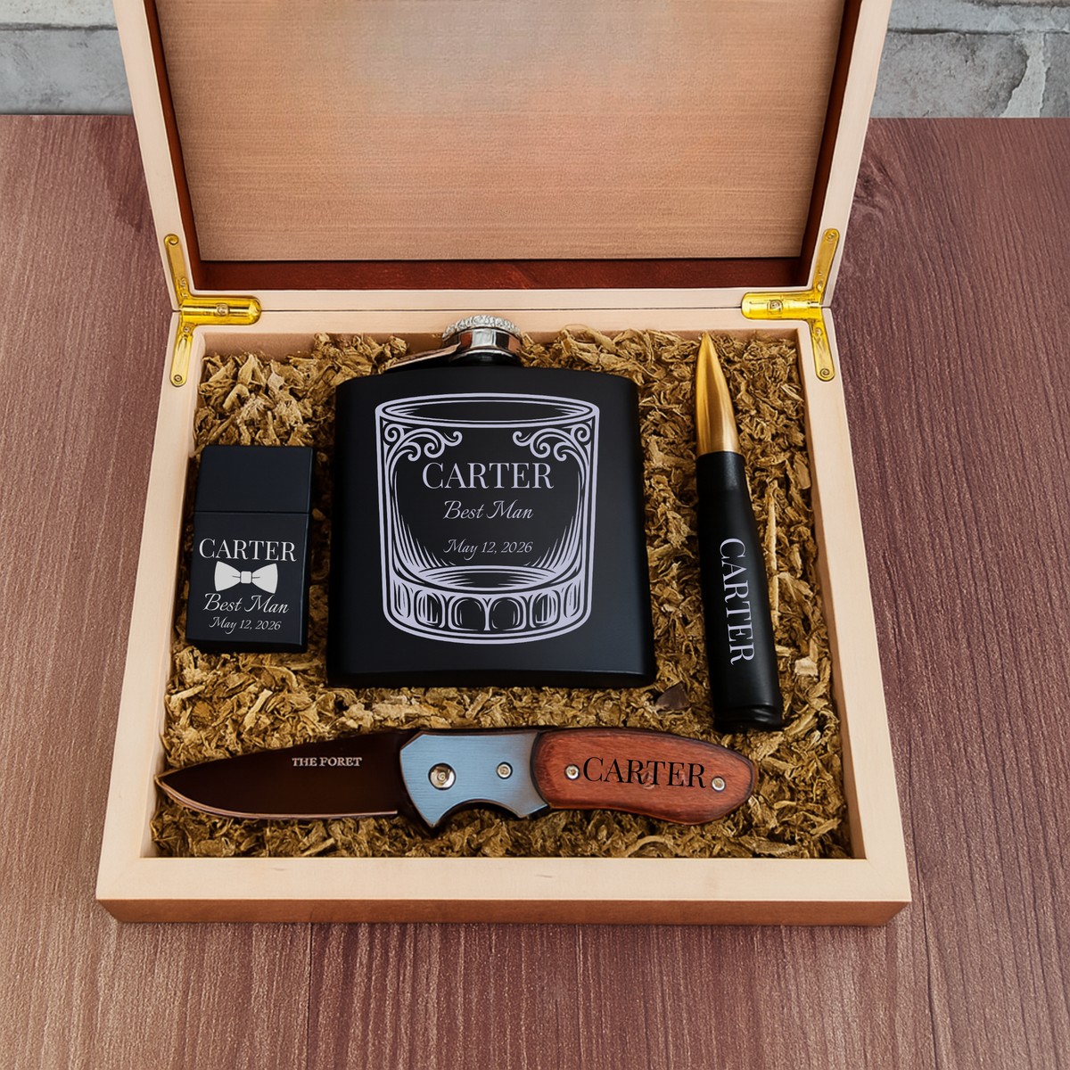 The Five-Star Groomsmen Gift Set