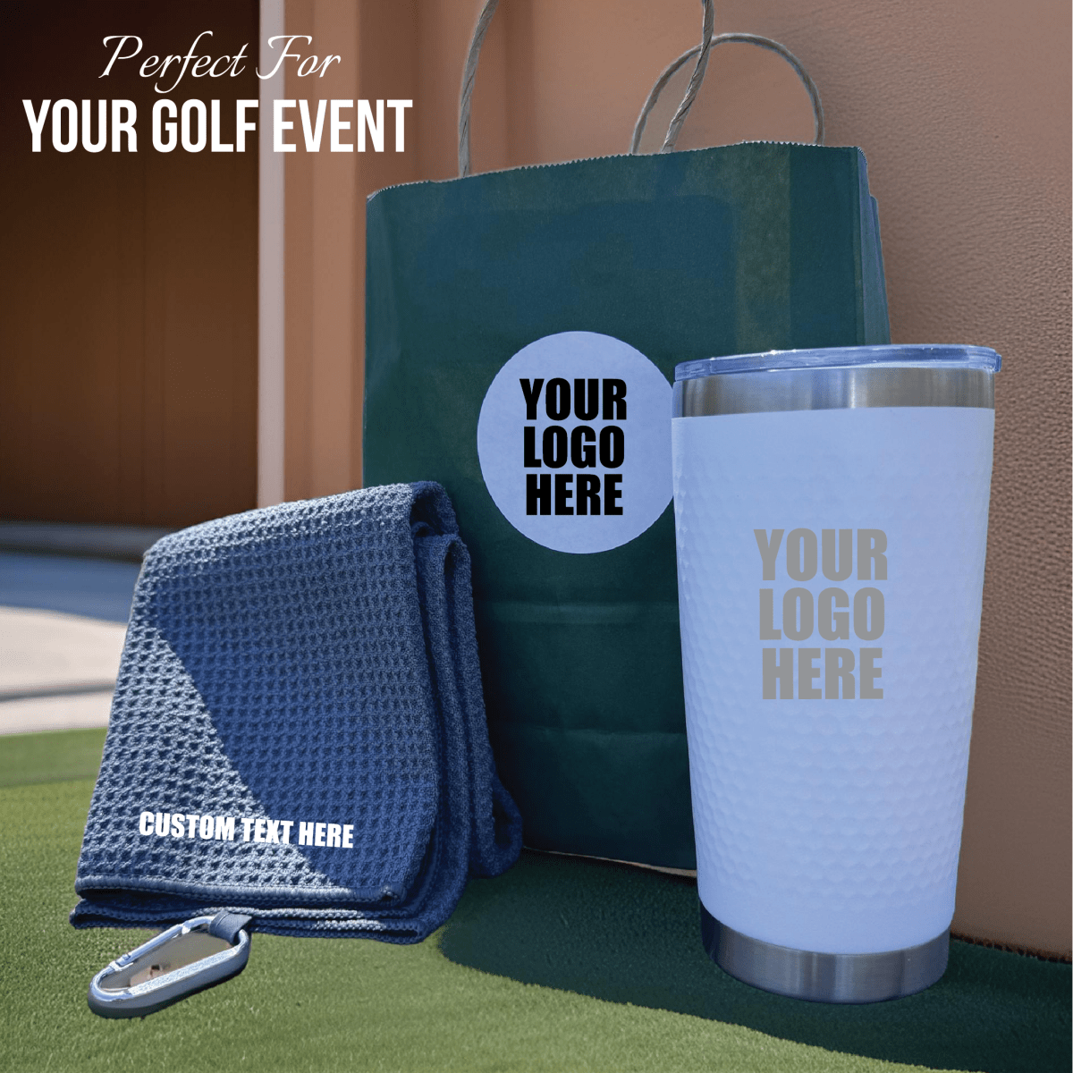 Unique Personalized Golfer's Swag Customized Golf Accessory Sets Gifts for Men by Groovy Guy