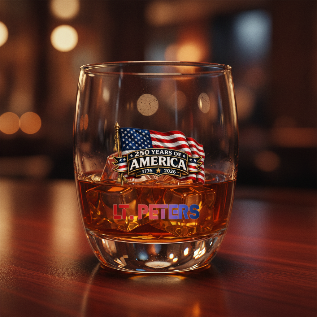 250 Years of America Whiskey Glass
