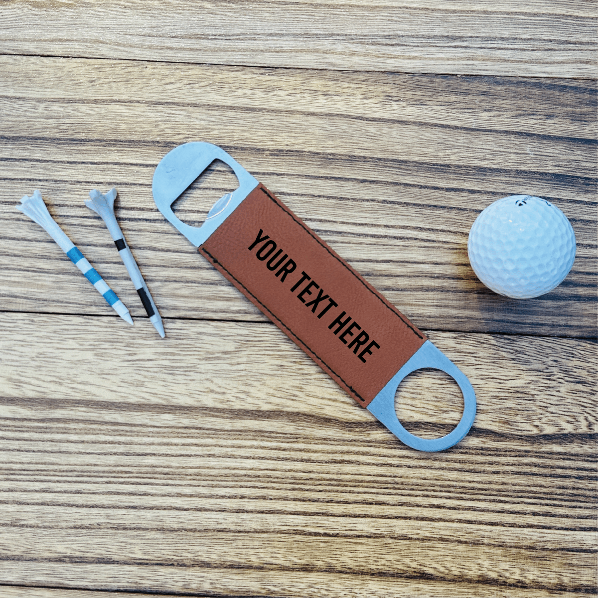 Unique Personalized Golf Tournament Bottle Opener Customized Gifts for Men by Groovy Guy