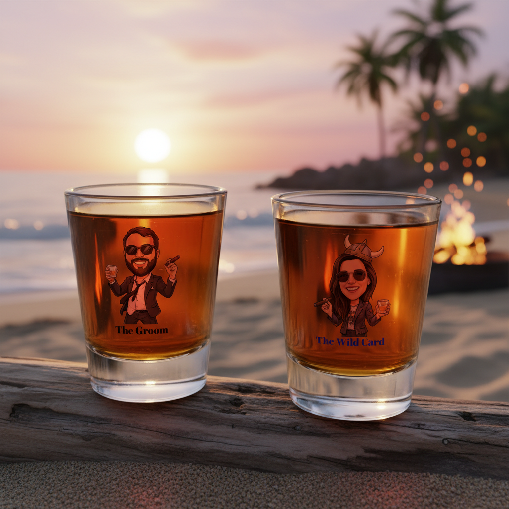 Wild Party Shot Glass