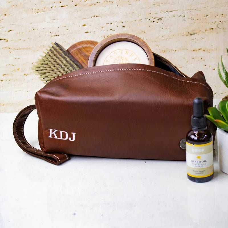 Unique Personalized Businessman Travel Set Customized Duffels Gifts for Men by Groovy Guy