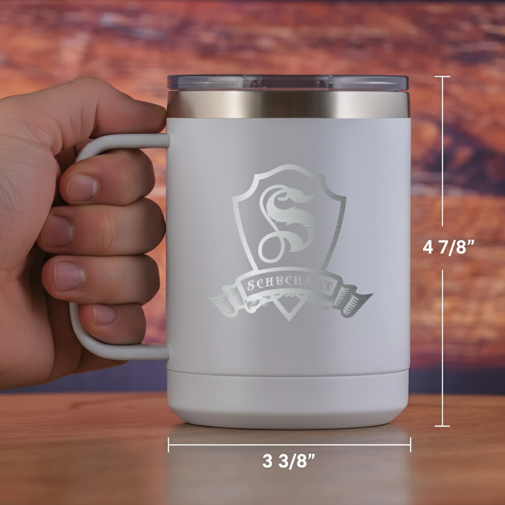 Monogramed Coffee Travel Mug