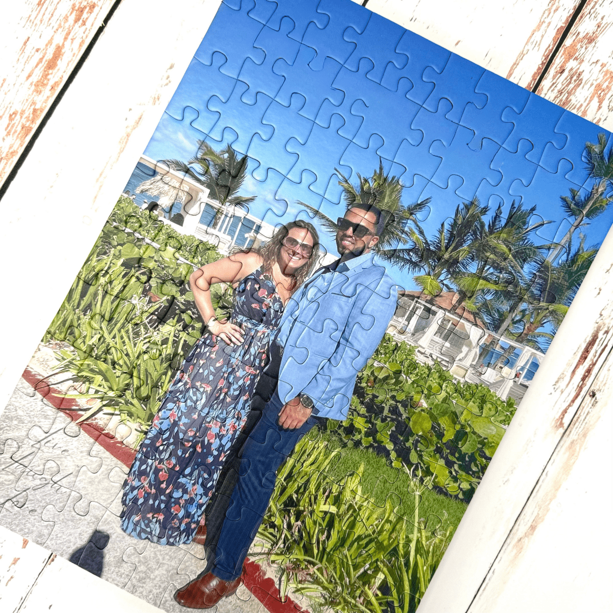 Unique Personalized Anniversary Puzzle Keepsake Customized Anniversary Gifts for Men by Groovy Guy