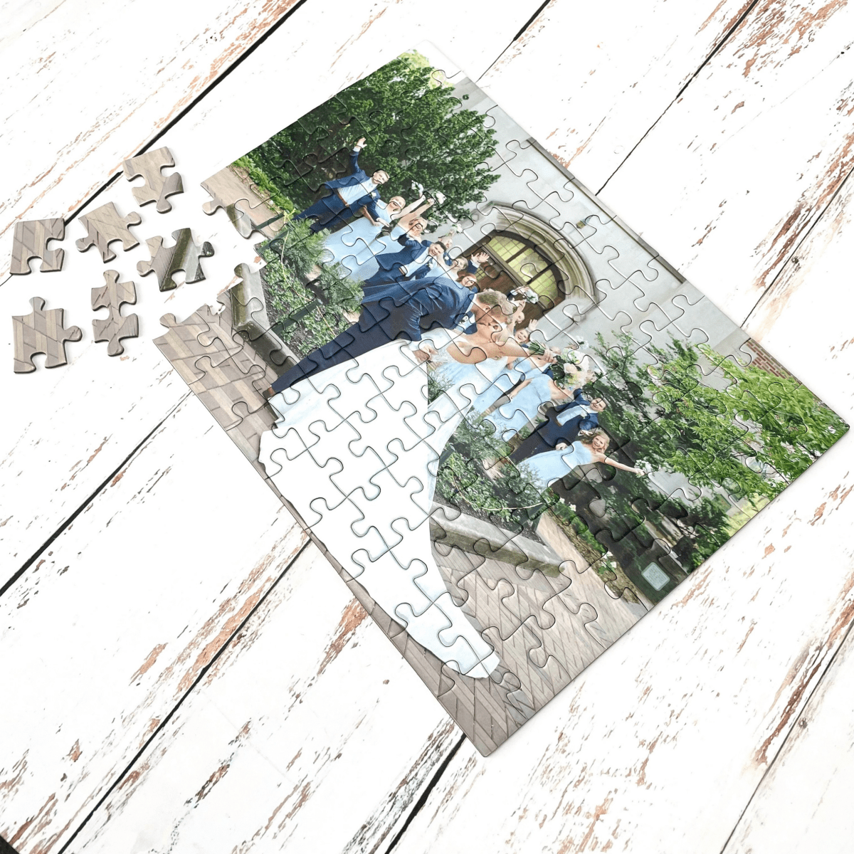 Unique Personalized Anniversary Puzzle Keepsake Customized Anniversary Gifts for Men by Groovy Guy