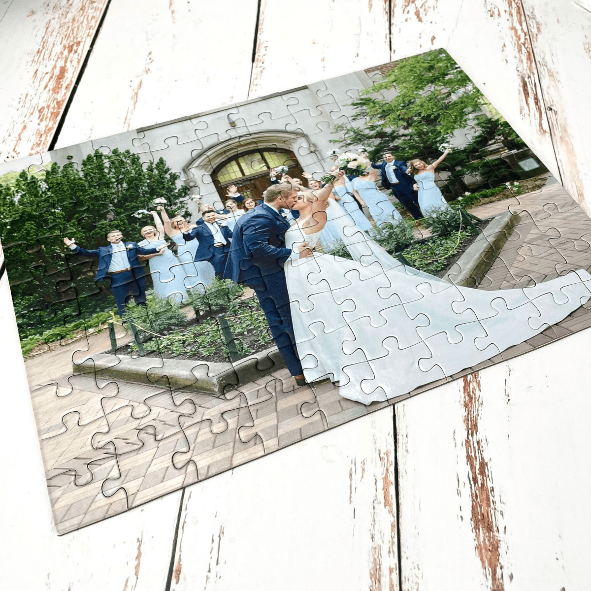 Unique Personalized Anniversary Puzzle Keepsake Customized Anniversary Gifts for Men by Groovy Guy