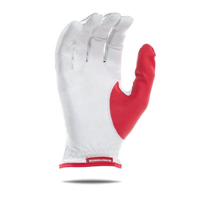 Red Elite Accent Golf Glove