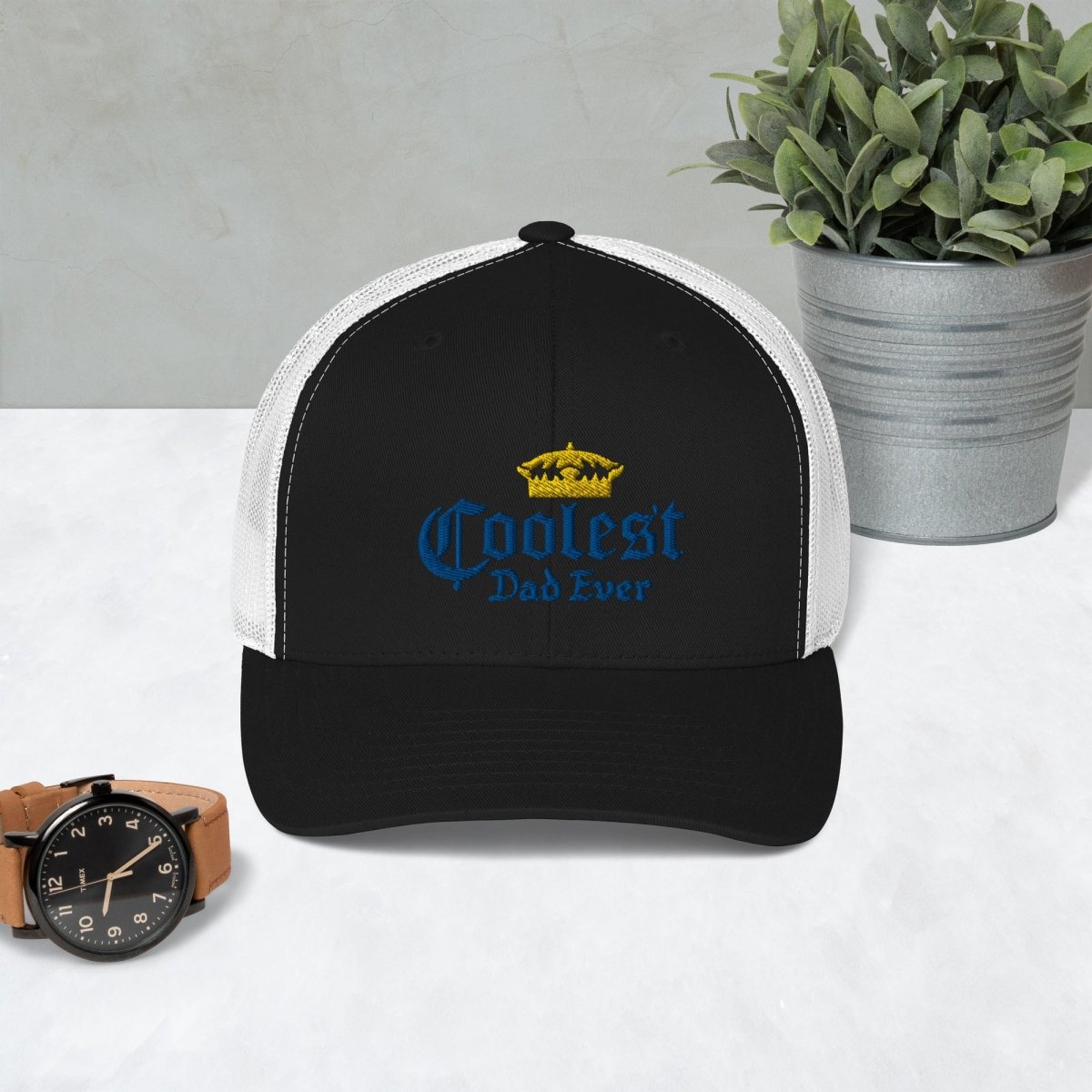 Unique Personalized Coolest Dad Ever Cap Customized Gifts for Men by Groovy Guy