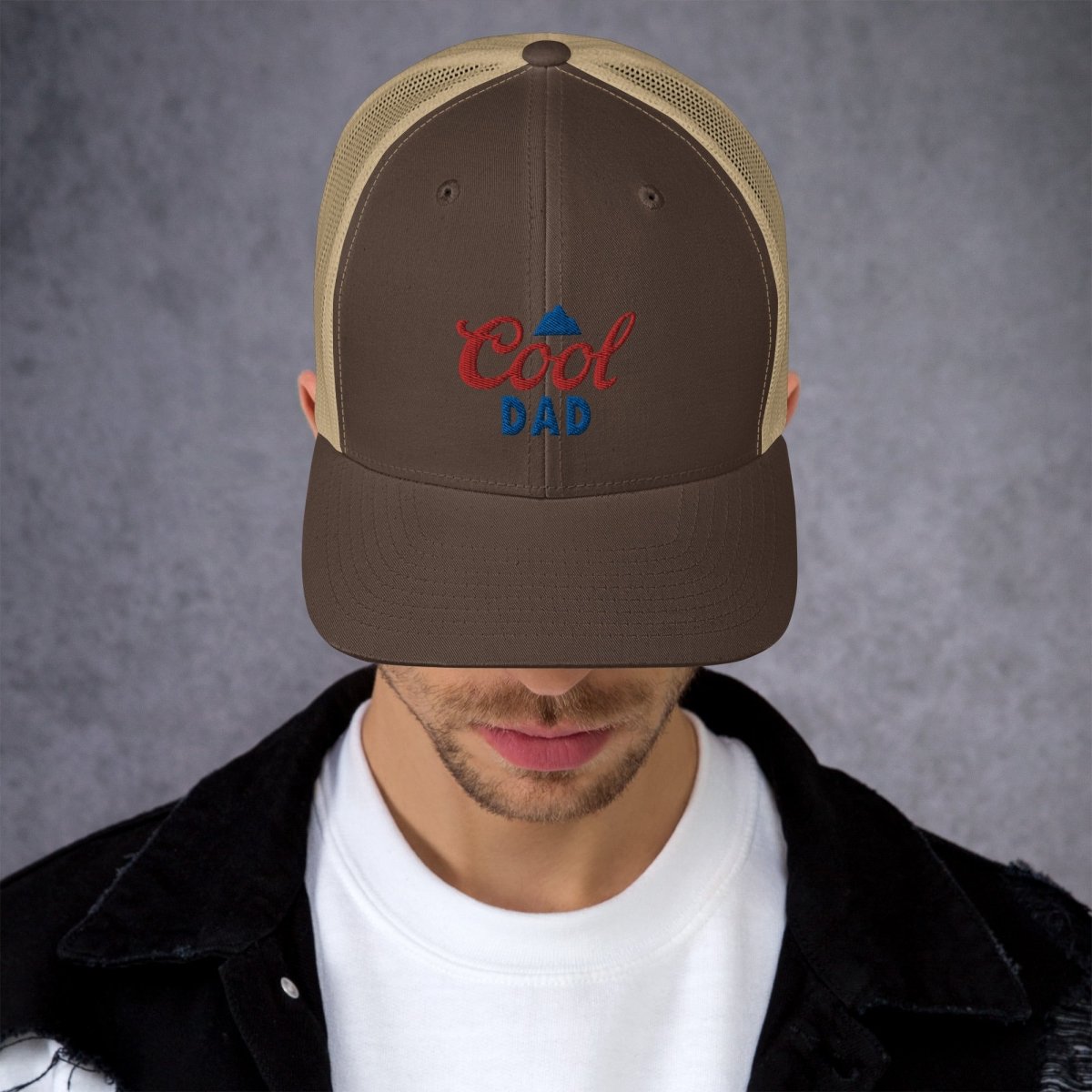 Unique Personalized Cool Dad Mountains Hat Customized Gifts for Men by Groovy Guy