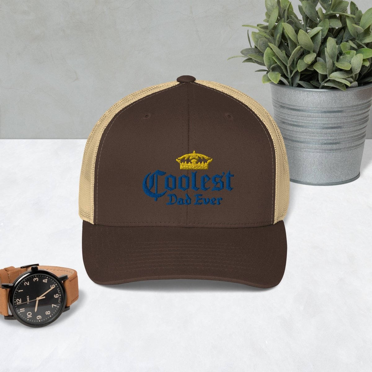Unique Personalized Coolest Dad Ever Cap Customized Gifts for Men by Groovy Guy