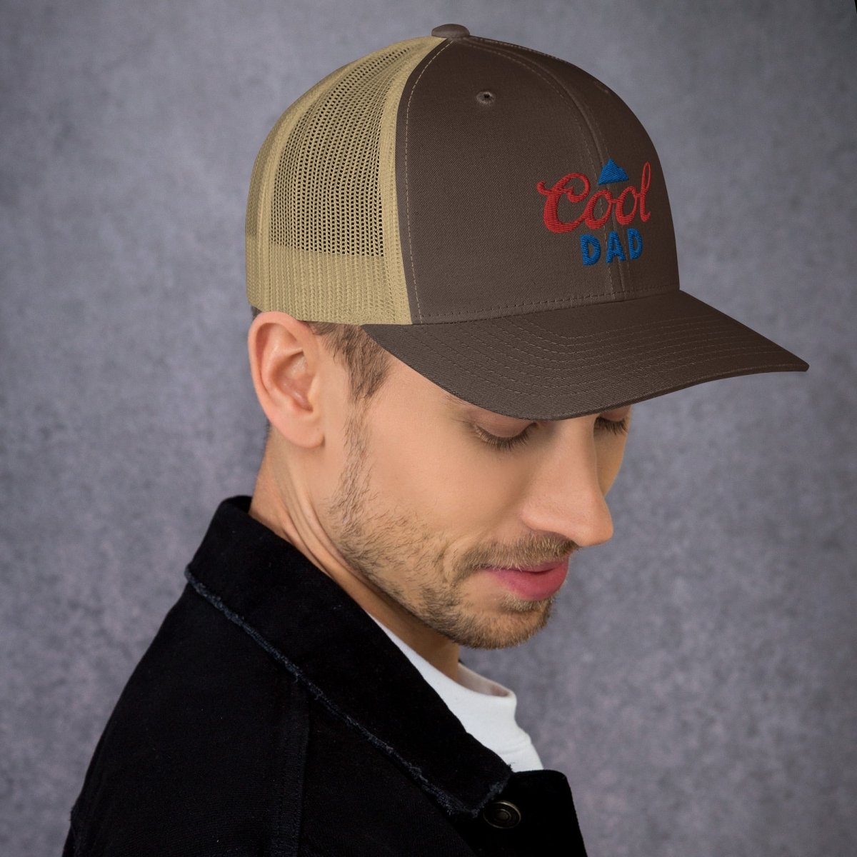 Unique Personalized Cool Dad Mountains Hat Customized Gifts for Men by Groovy Guy