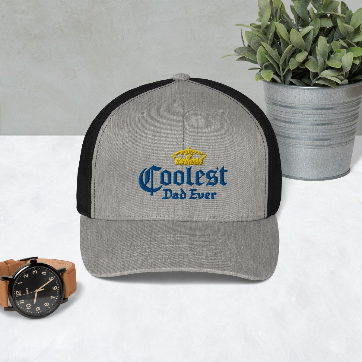 Unique Personalized Coolest Dad Ever Cap Customized Gifts for Men by Groovy Guy
