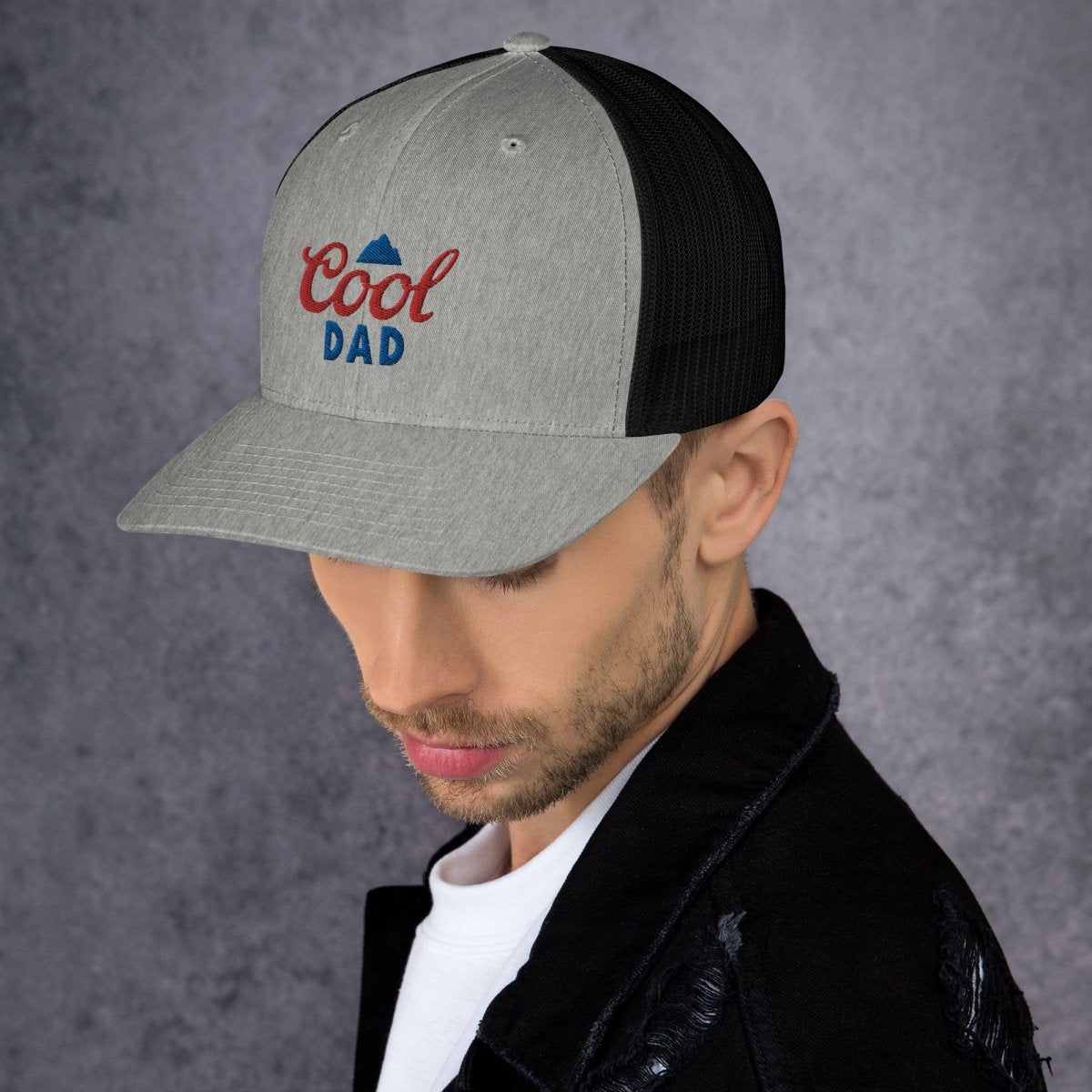 Unique Personalized Cool Dad Mountains Hat Customized Gifts for Men by Groovy Guy