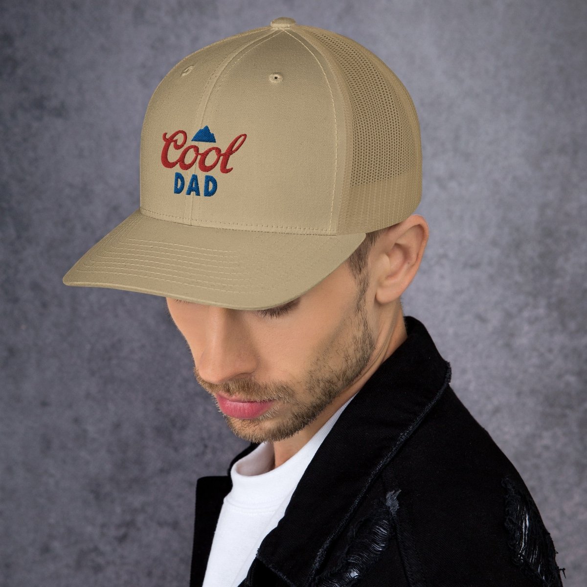 Unique Personalized Cool Dad Mountains Hat Customized Gifts for Men by Groovy Guy