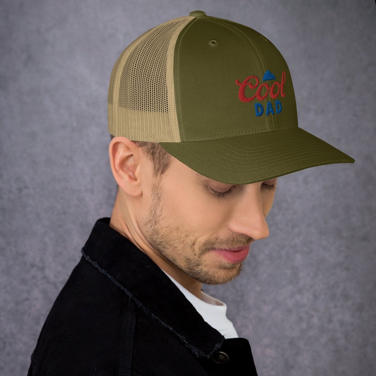 Unique Personalized Cool Dad Mountains Hat Customized Gifts for Men by Groovy Guy