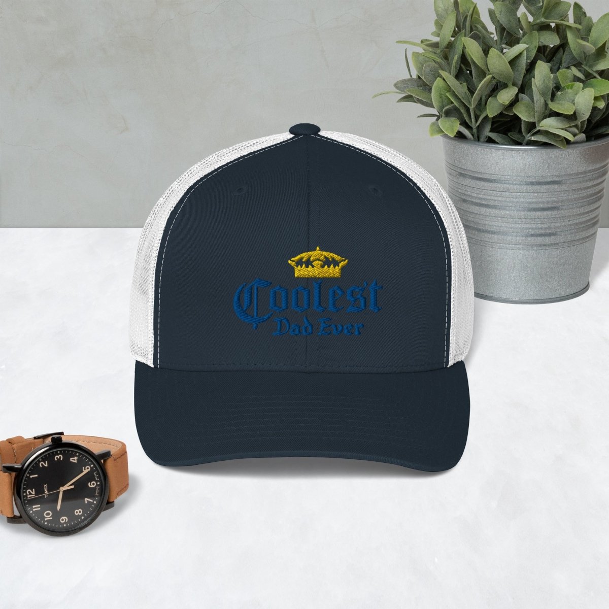 Unique Personalized Coolest Dad Ever Cap Customized Gifts for Men by Groovy Guy