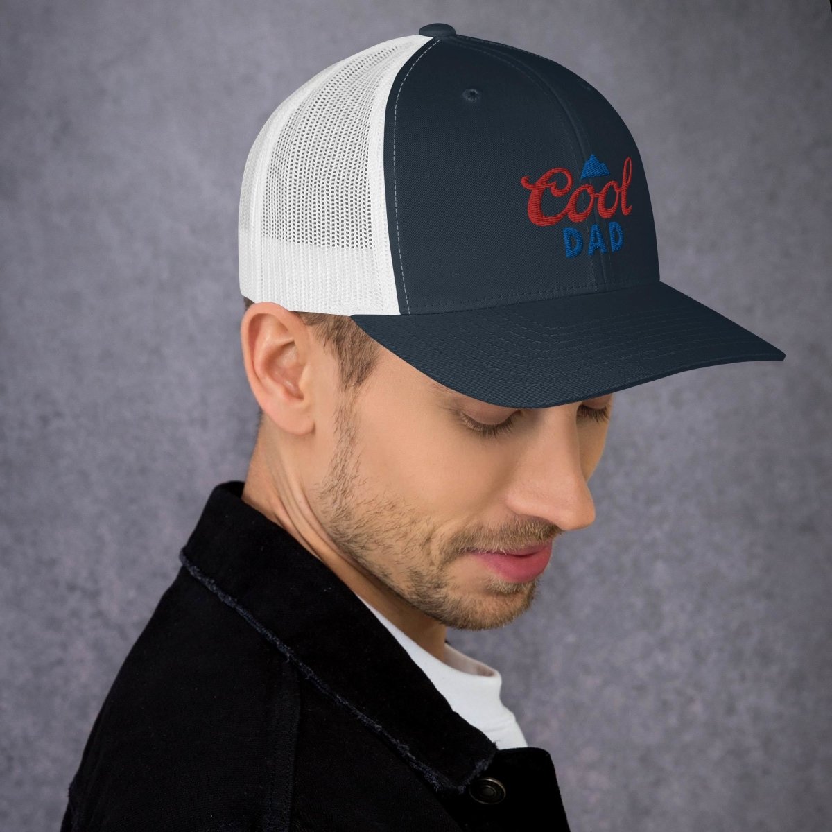Unique Personalized Cool Dad Mountains Hat Customized Gifts for Men by Groovy Guy