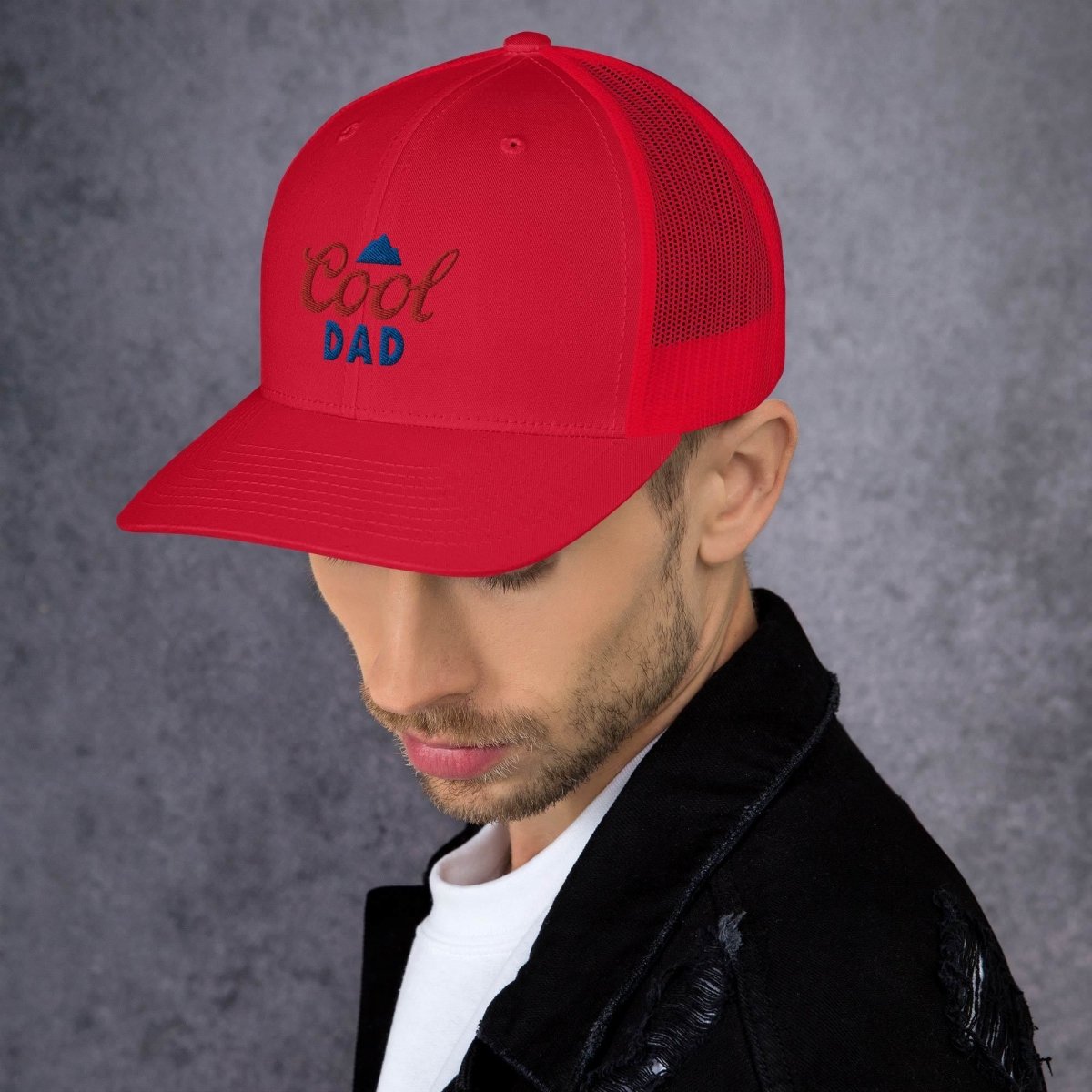 Unique Personalized Cool Dad Mountains Hat Customized Gifts for Men by Groovy Guy