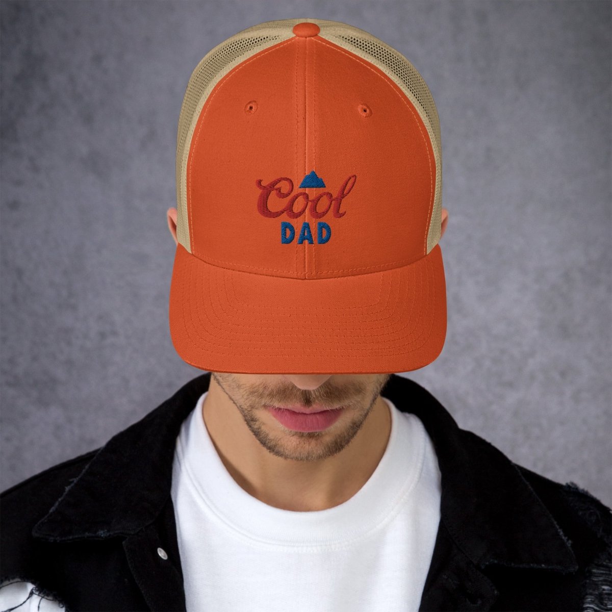 Unique Personalized Cool Dad Mountains Hat Customized Gifts for Men by Groovy Guy
