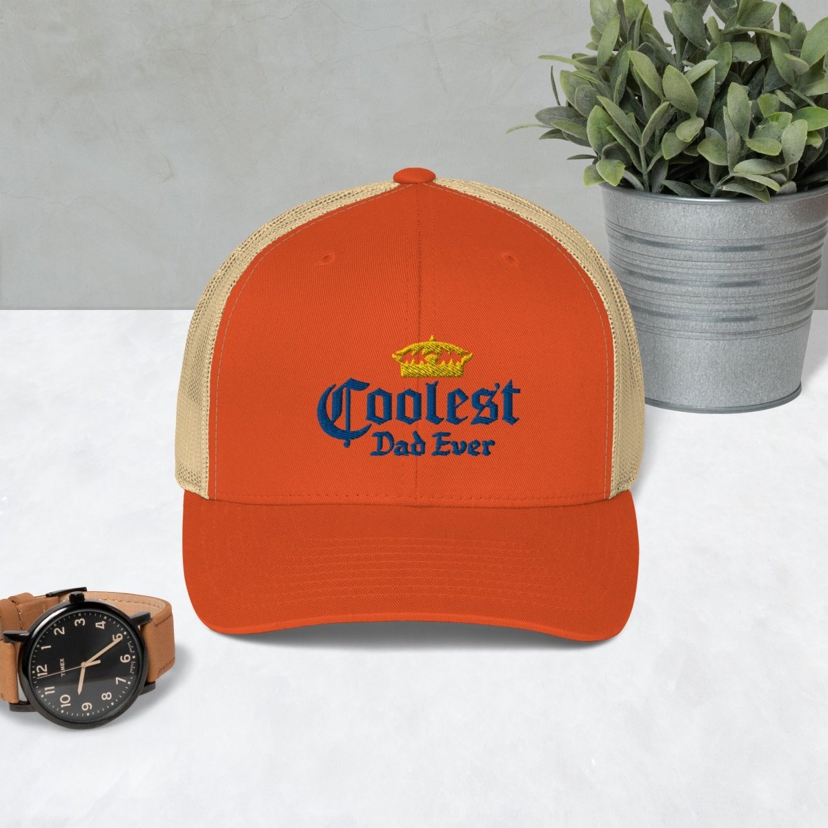 Unique Personalized Coolest Dad Ever Cap Customized Gifts for Men by Groovy Guy