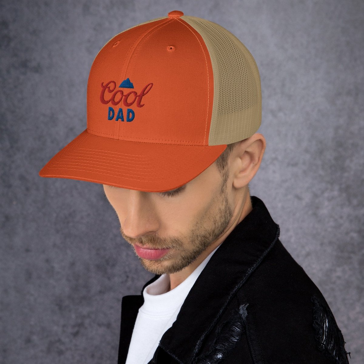 Unique Personalized Cool Dad Mountains Hat Customized Gifts for Men by Groovy Guy