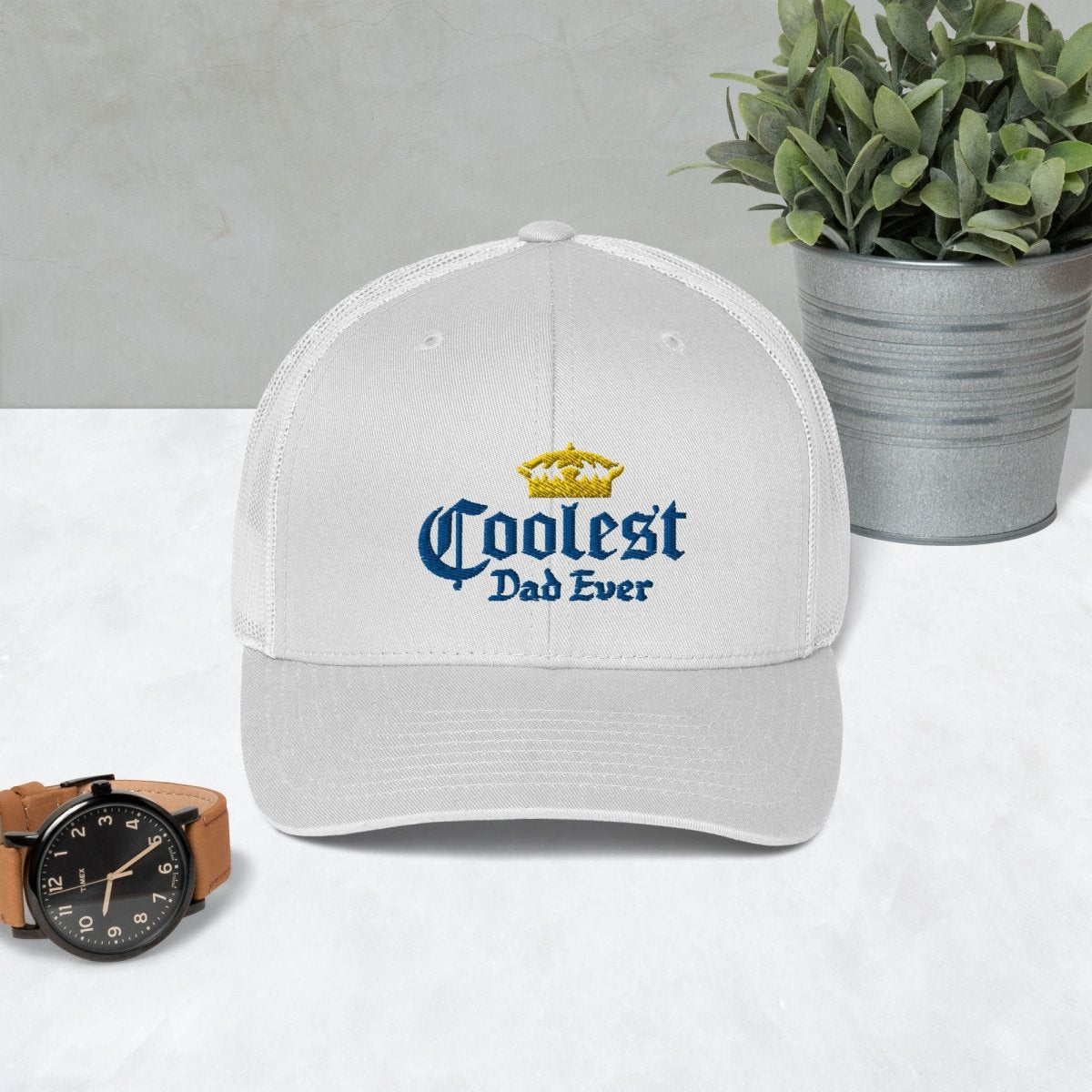 Unique Personalized Coolest Dad Ever Cap Customized Gifts for Men by Groovy Guy
