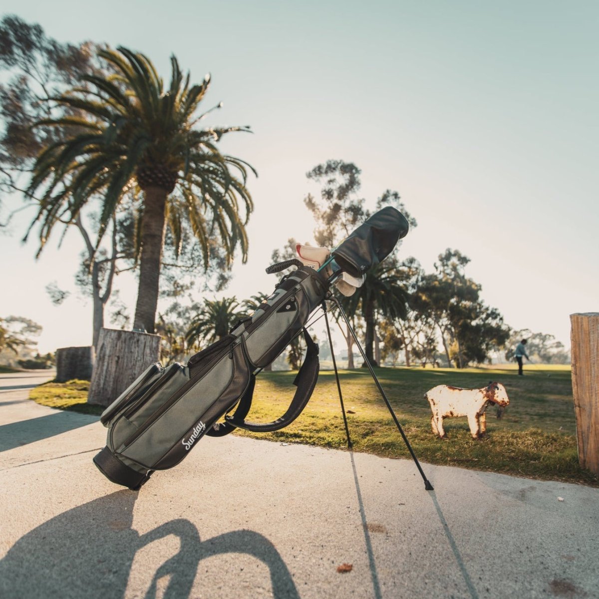 Unique Personalized LOMA XL | Midnight Green Carry Bag Customized Golf Bag XL Gifts for Men by Groovy Guy