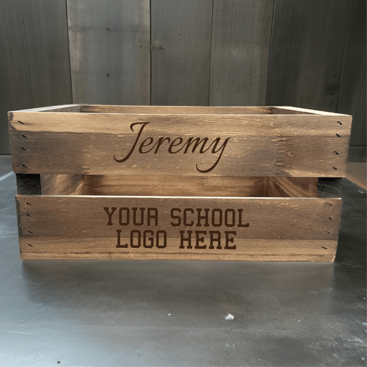 School Spirit Box: Personalized Keepsake Crate