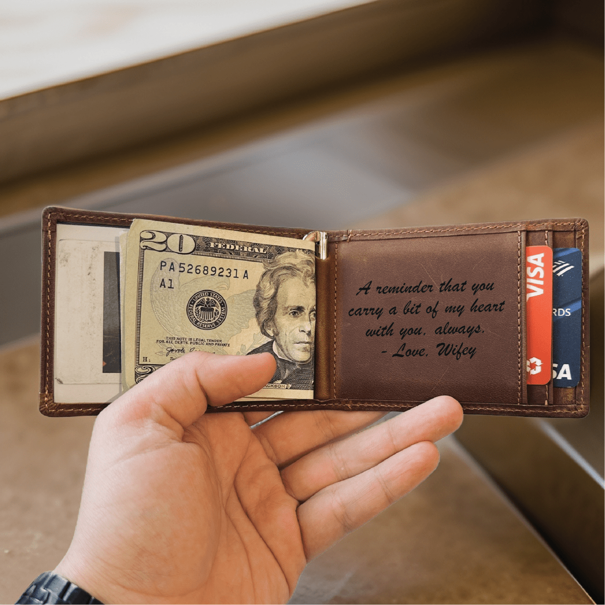 67 Personalized Wallets - Custom Leather & Engraved Designs - Groovy ...