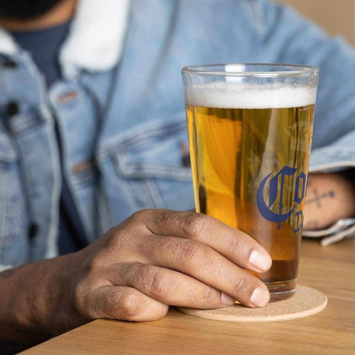 Unique Personalized The Coolest Dad Ever Pint Customized pint glass Gifts for Men by Groovy Guy