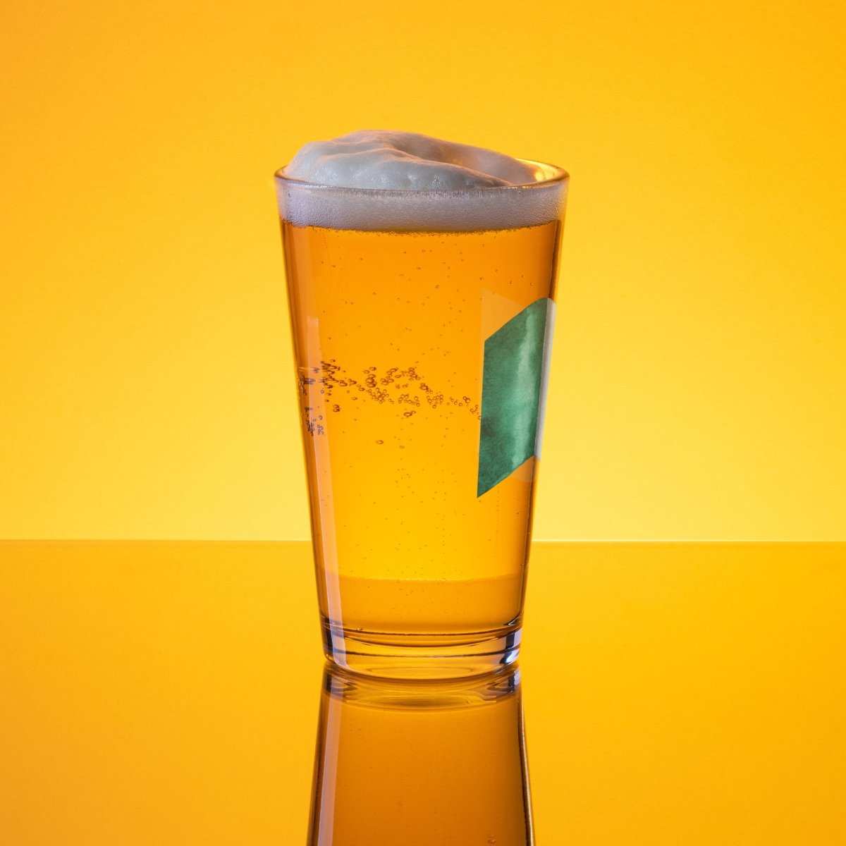 Unique Personalized Irish Flag Pint Glass Customized Gifts for Men by Groovy Guy