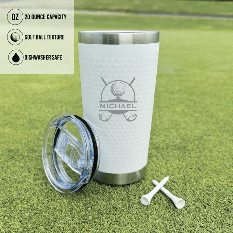 Unique Personalized Cigar Lovers Golf Gift Basket Customized Golf Accessory Sets Gifts for Men by Groovy Guy