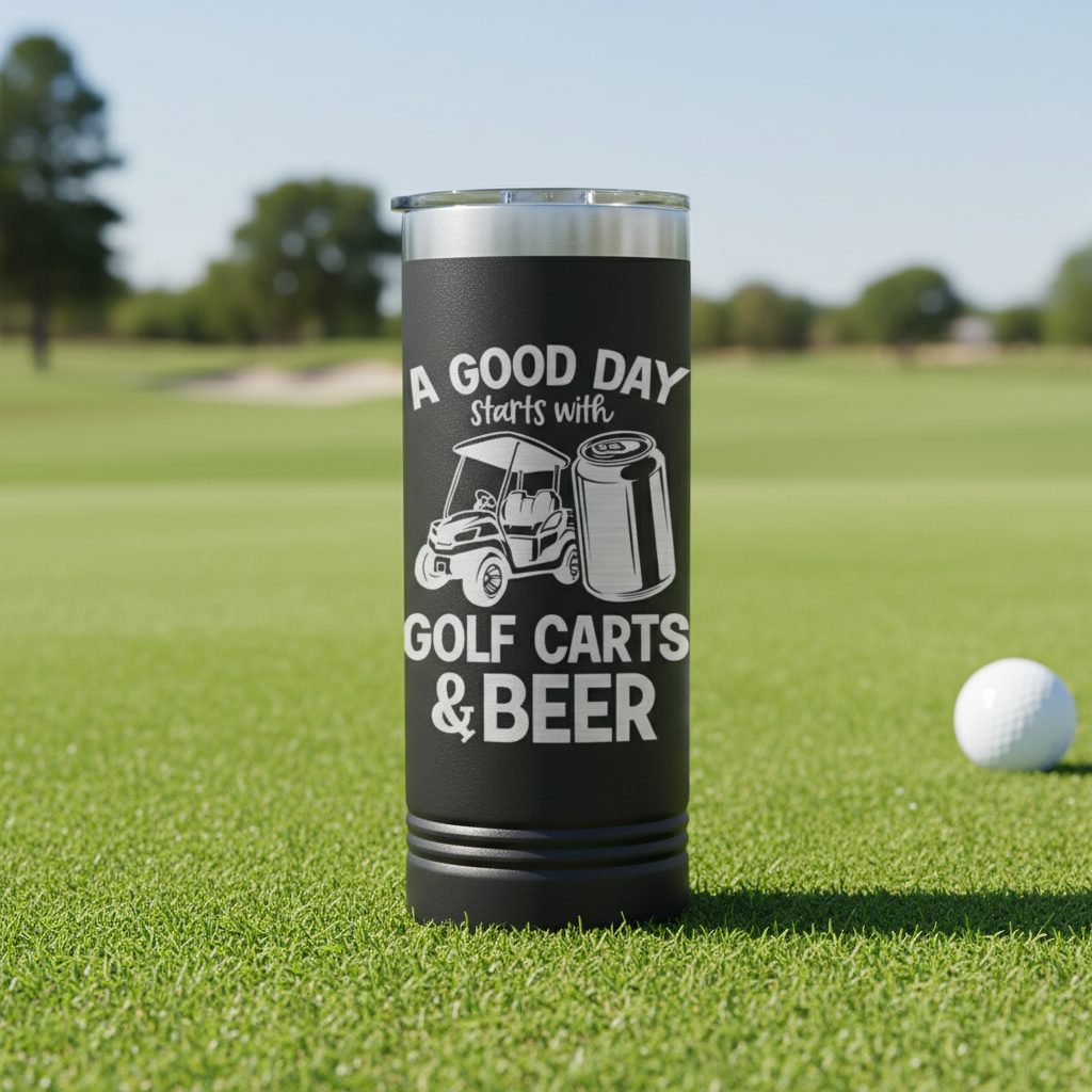 Sip & Swing Golf Tumbler