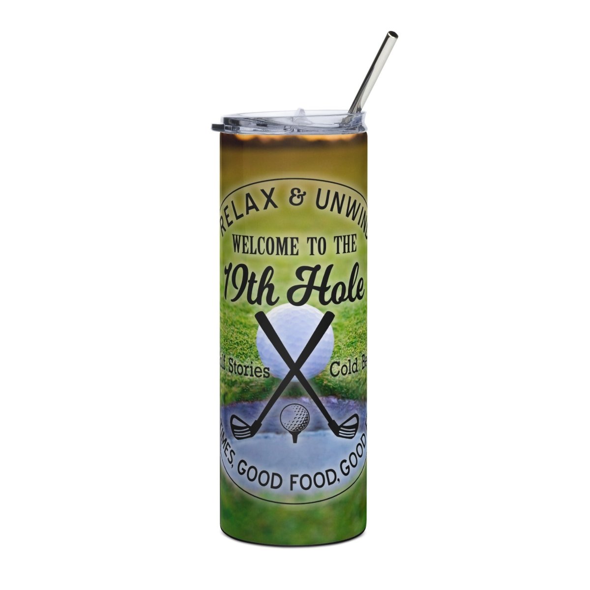 Unique Personalized 19th Hole Tumbler Customized Tumbler Gifts for Men by Groovy Guy