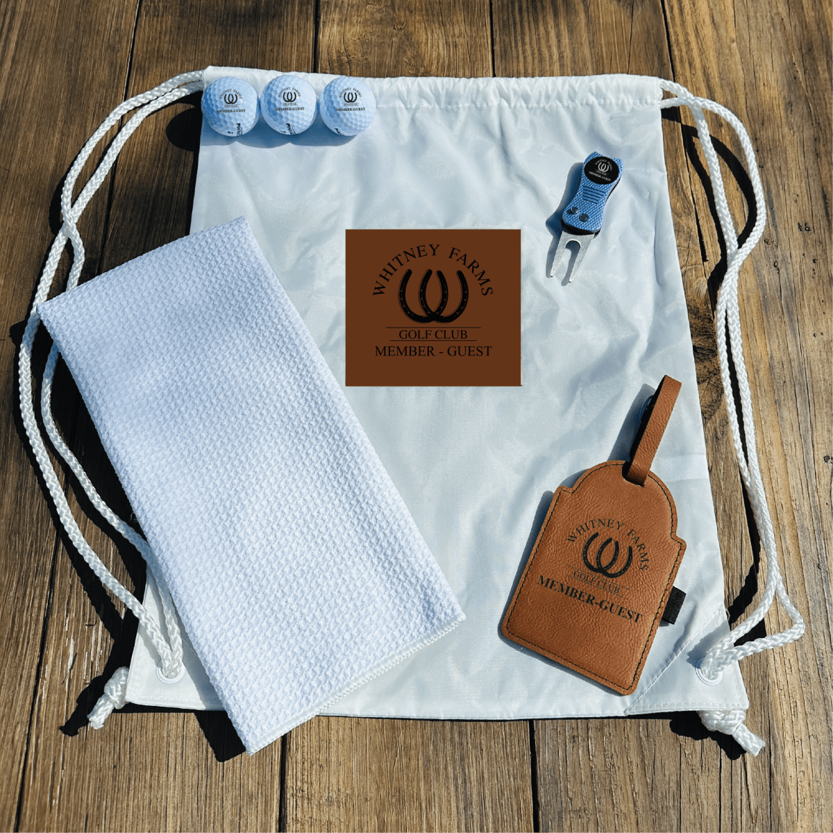 Unique Personalized Golf Tournament Swag Bag Customized Golf Outing Gifts for Men by Groovy Guy