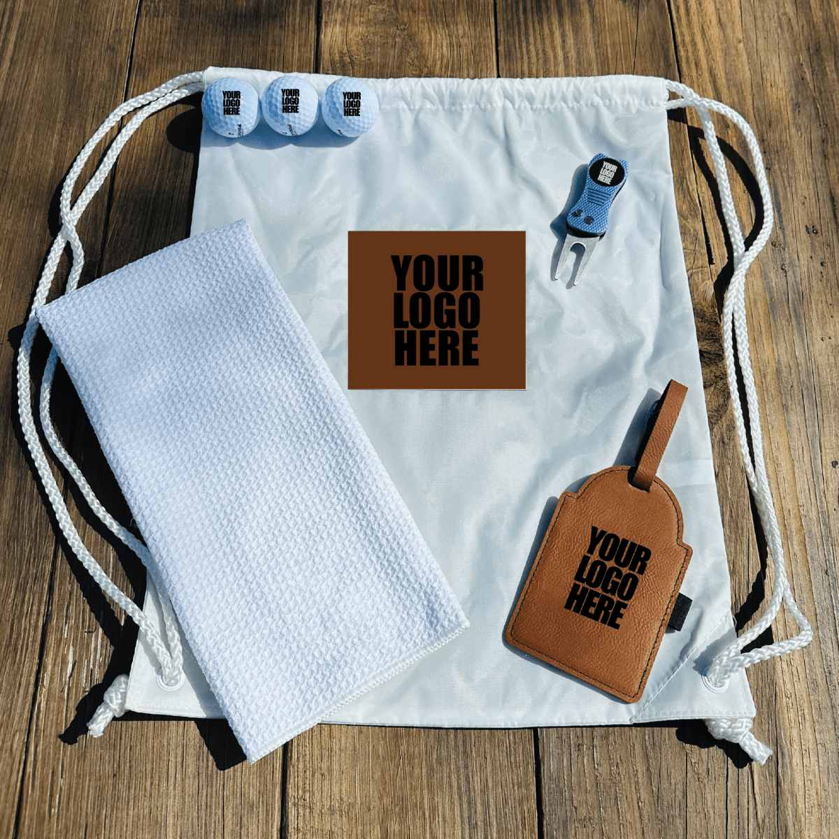 Unique Personalized Golf Tournament Swag Bag Customized Golf Outing Gifts for Men by Groovy Guy