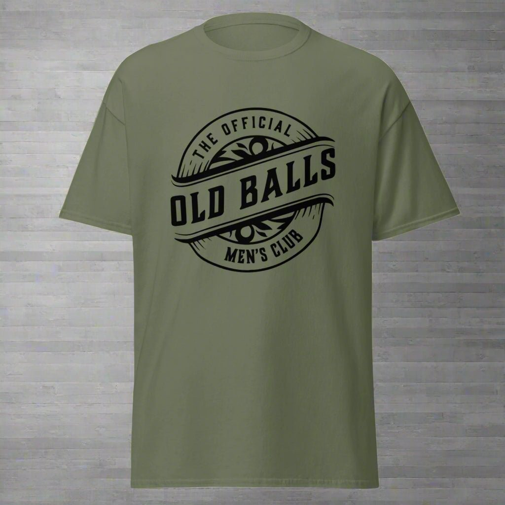 Old Balls Men’s Club T-Shirt – Funny Gift for Men