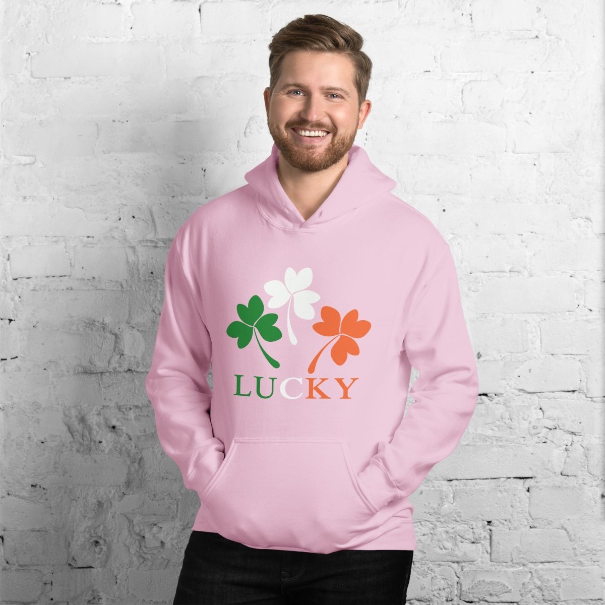 Unique Personalized Luck of the Irish Hoodie Customized Gifts for Men by Groovy Guy