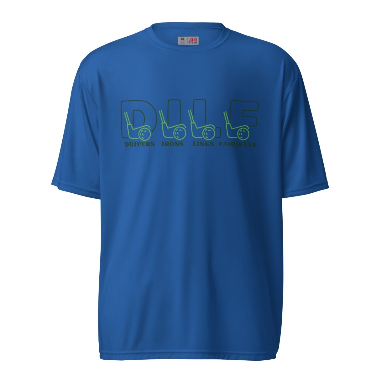 Unique Personalized Performance Golfer DILF Shirt Customized Gifts for Men by Groovy Guy