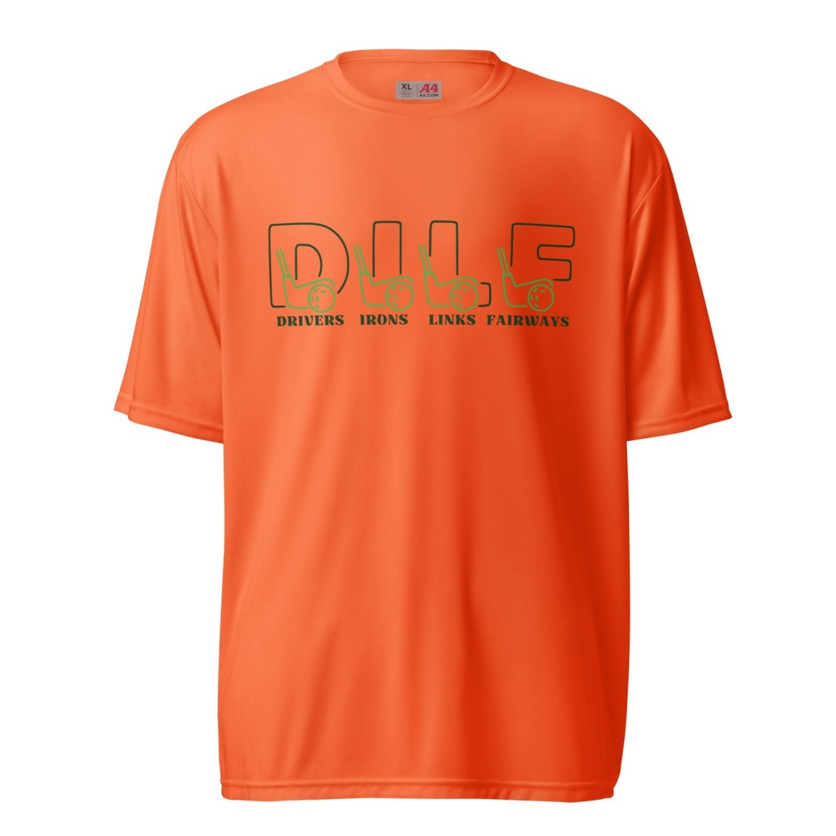 Unique Personalized Performance Golfer DILF Shirt Customized Gifts for Men by Groovy Guy