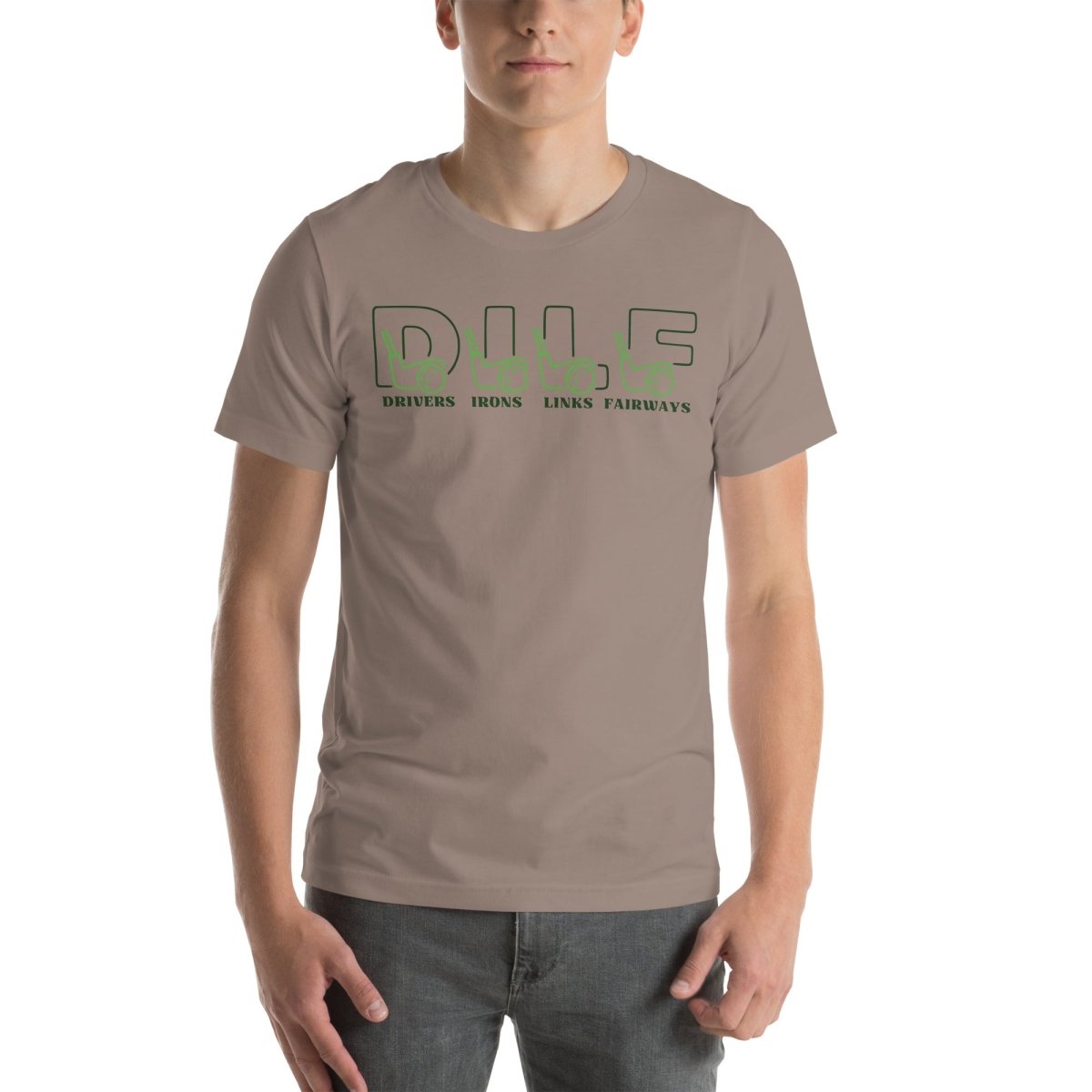Unique Personalized Funny Golfer DILF Shirt Customized Gifts for Men by Groovy Guy