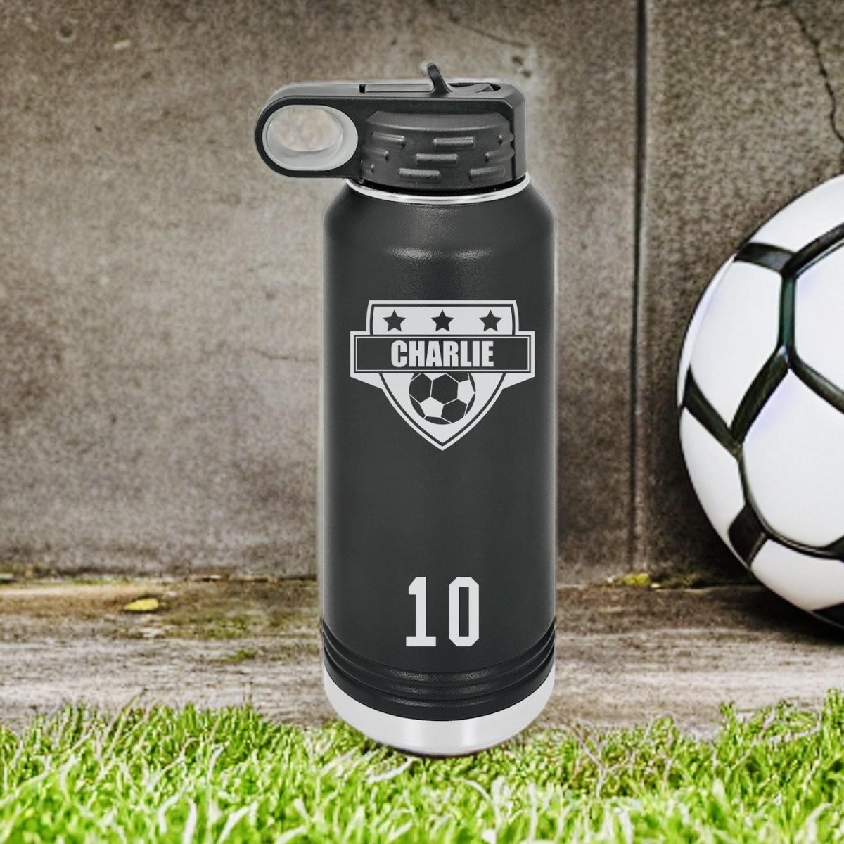 Soccer Water Bottle