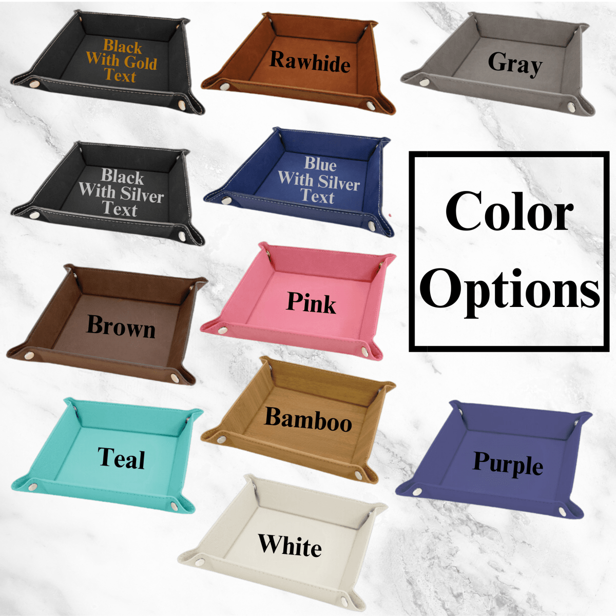 Unique Personalized Sentimental Valet Tray Customized Anniversary Gifts for Men by Groovy Guy