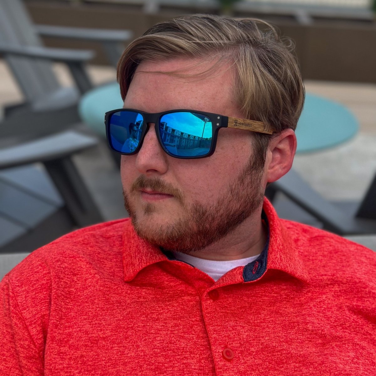 Unique Personalized Vents | Sporty Customized Wooden Sunglasses Gifts for Men by Groovy Guy