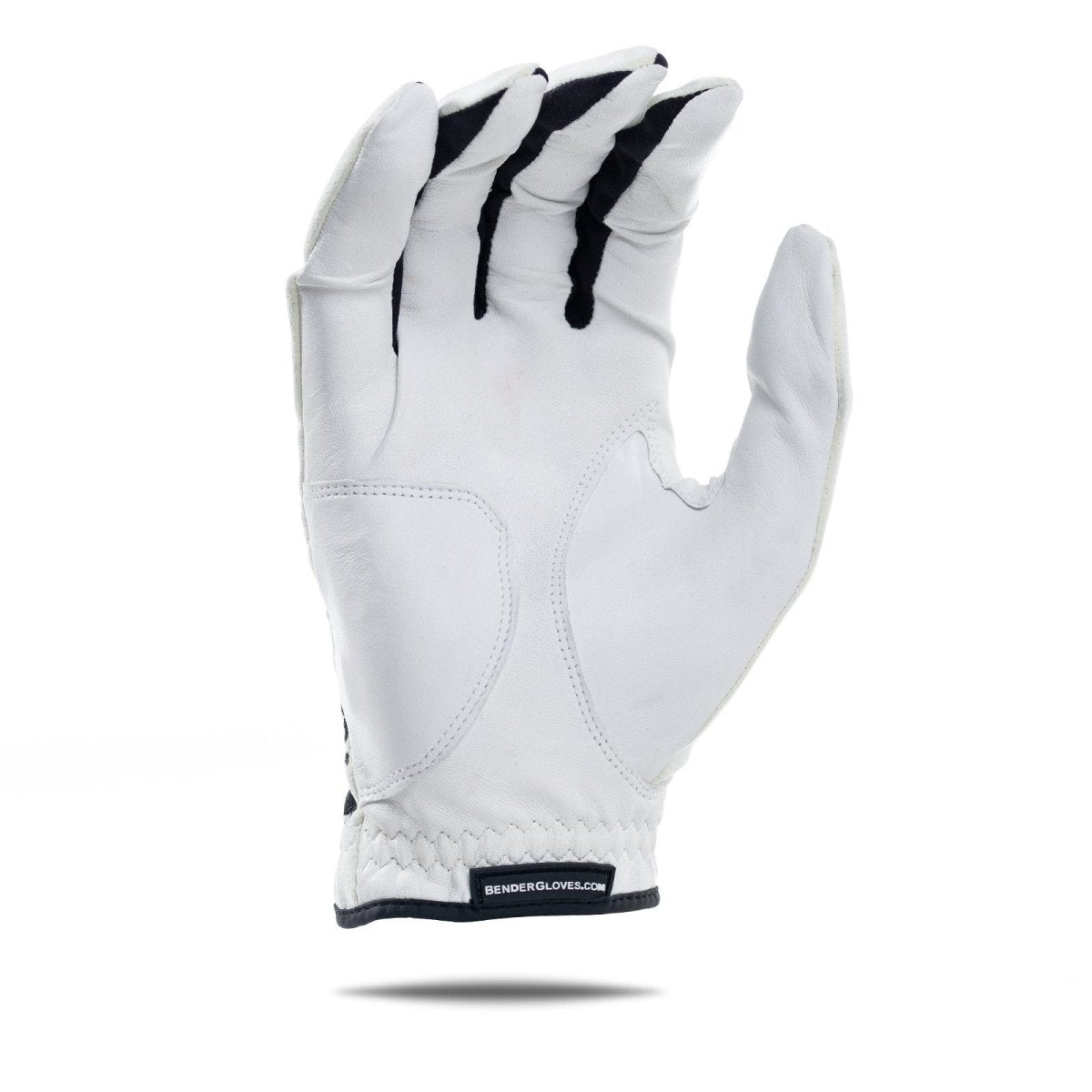 Unique Personalized White Bones Mesh Golf Glove Customized Golf Glove Gifts for Men by Groovy Guy
