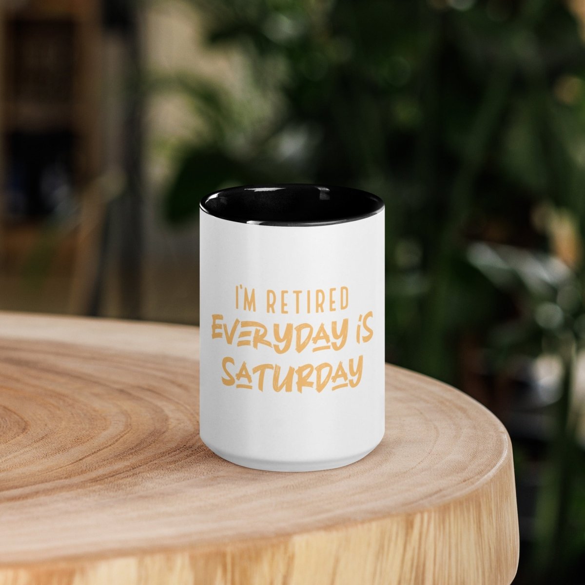 Unique Personalized Retiree Coffee Mug Customized Coffee & Tea Cups Gifts for Men by Groovy Guy