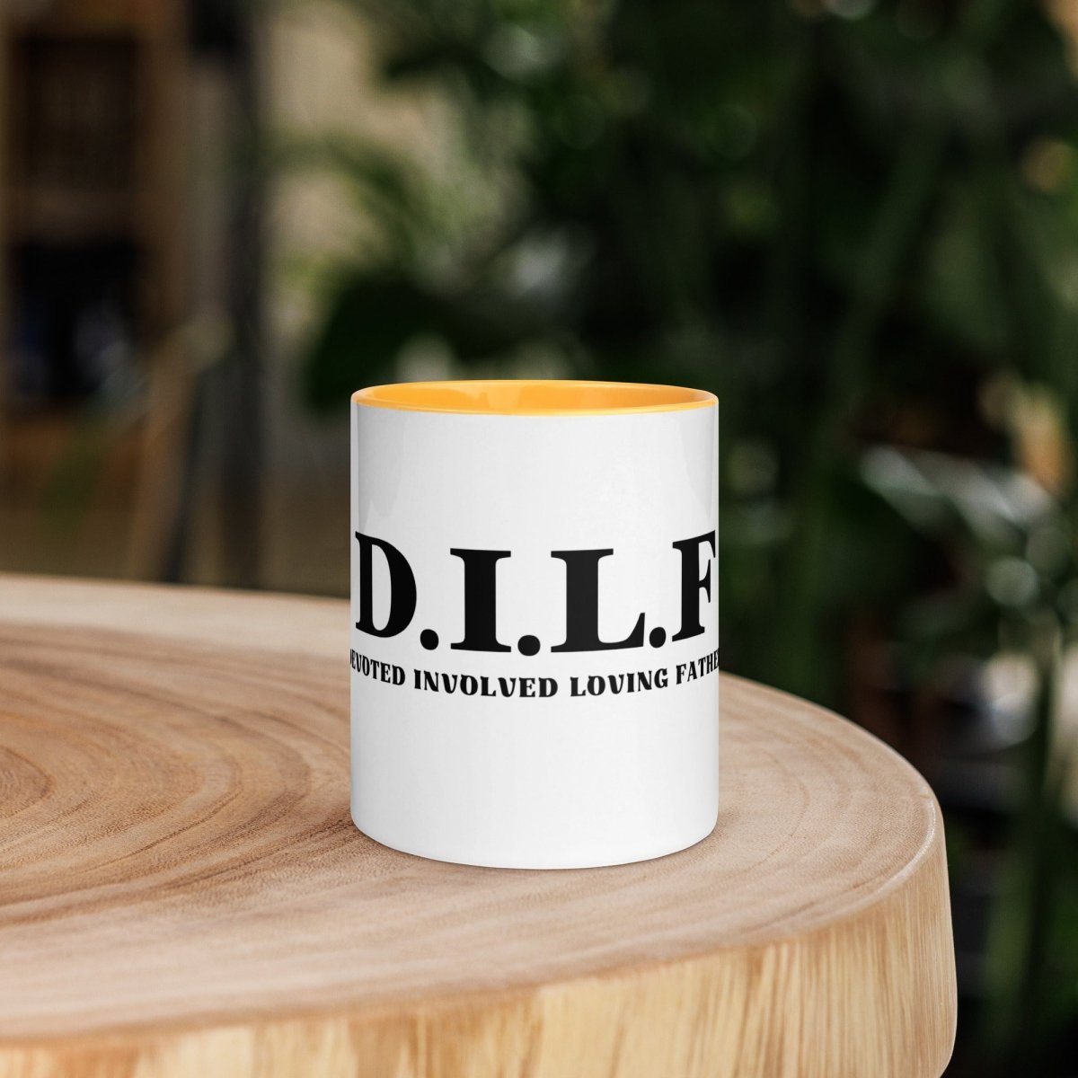 Unique Personalized D.I.L.F Coffee Mug Customized Gifts for Men by Groovy Guy