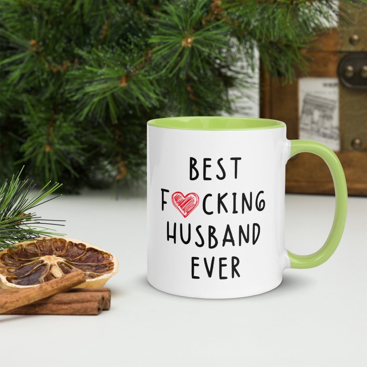 Unique Personalized Best F*ing Husband Ever Coffee Mug Customized Gifts for Men by Groovy Guy