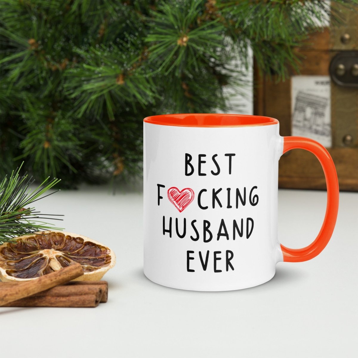 Unique Personalized Best F*ing Husband Ever Coffee Mug Customized Gifts for Men by Groovy Guy