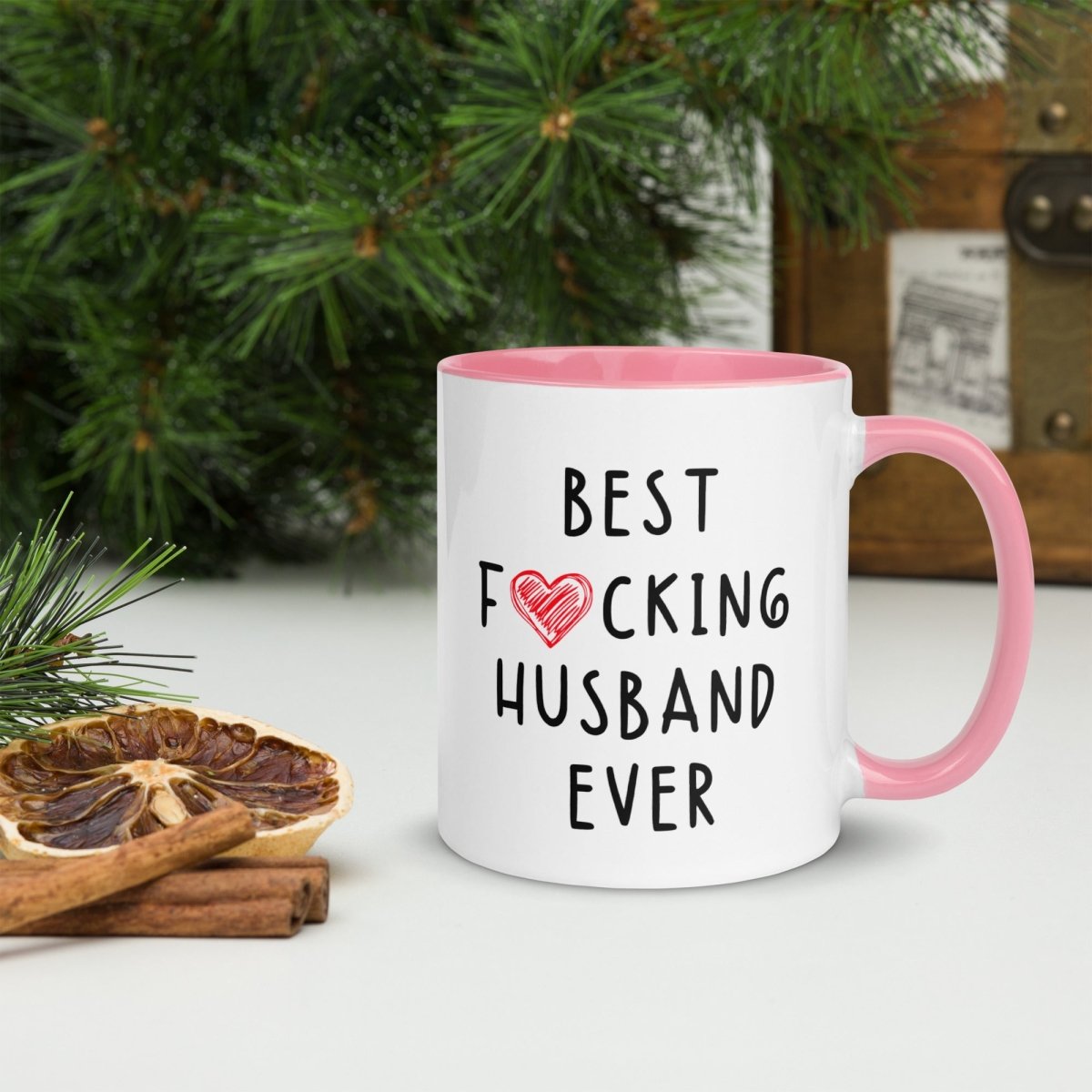 Unique Personalized Best F*ing Husband Ever Coffee Mug Customized Gifts for Men by Groovy Guy